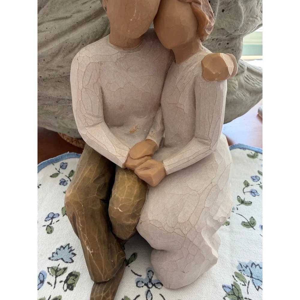 Willow Tree I Love Thee Anniversary Couple‎ Figurine Susan Lordi Hand Painted